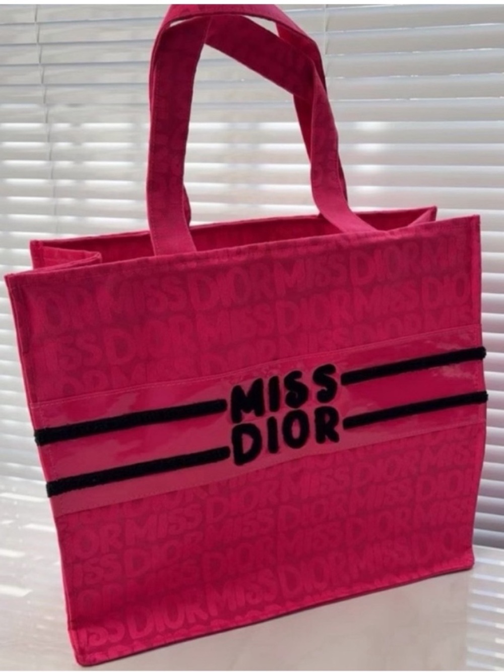 Dior beauty Miss Dior tote